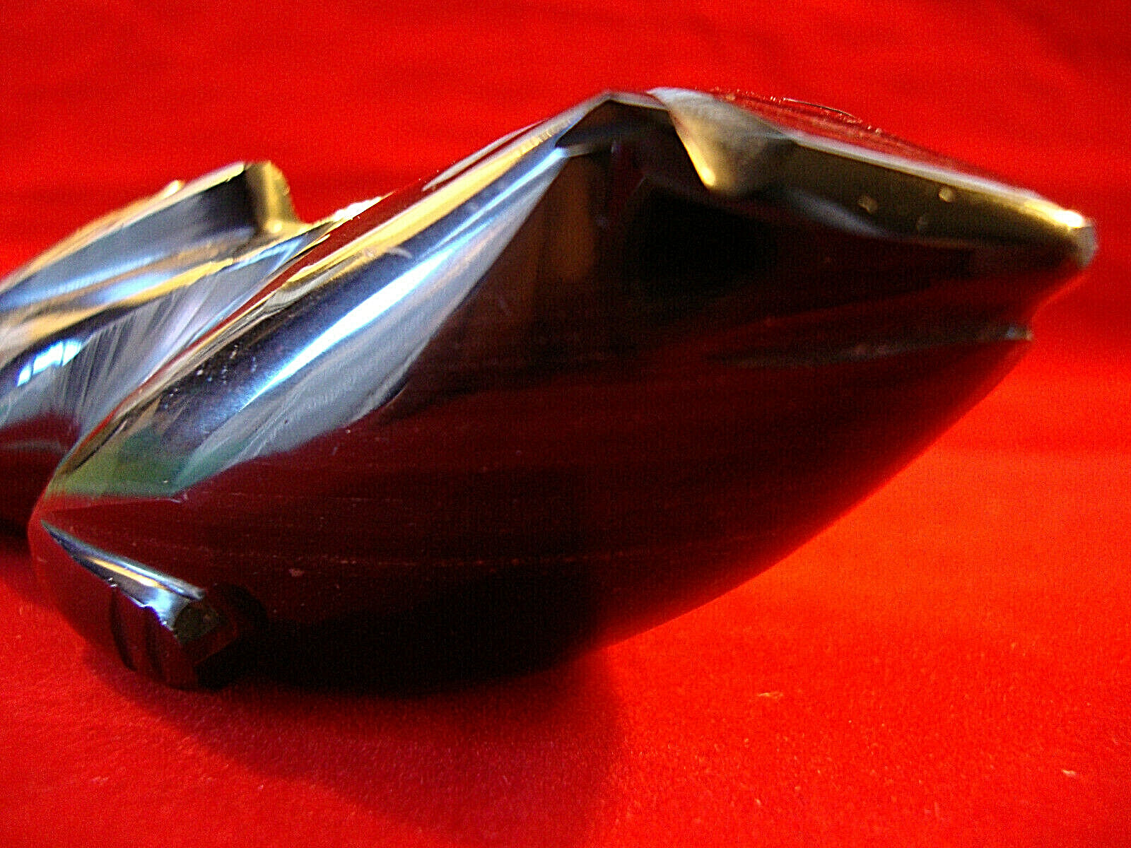 Black Obsidian Crystal -Modern Style Carved & Polished Lizard-6 Inches Long