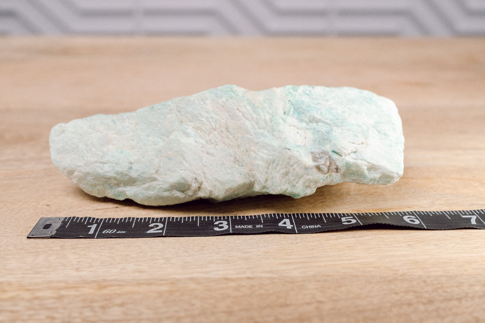 Raw Rough Amazonite Gemstone Chunk Healing Energy Crystal Mineral Rock 1PCS