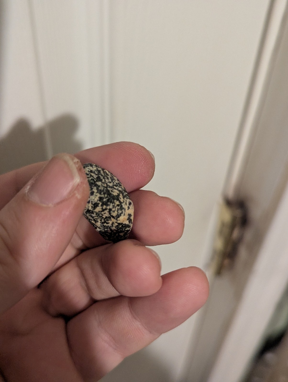 Black & Beige Colored Stone