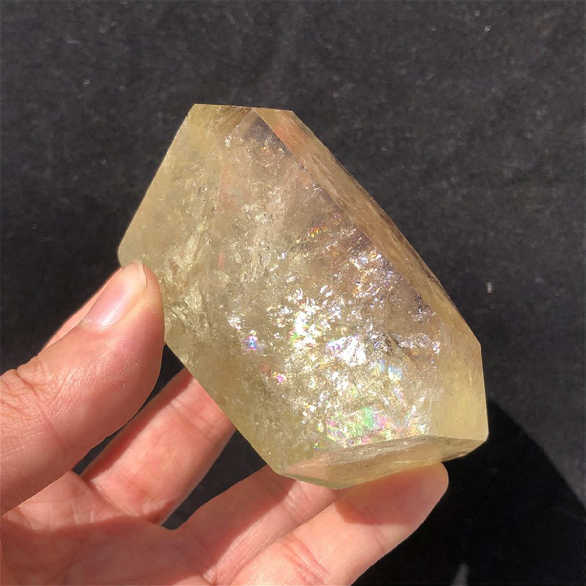 40g Natural Smoky Citrine Mineral Quartz Crystal Mineral Reiki healing