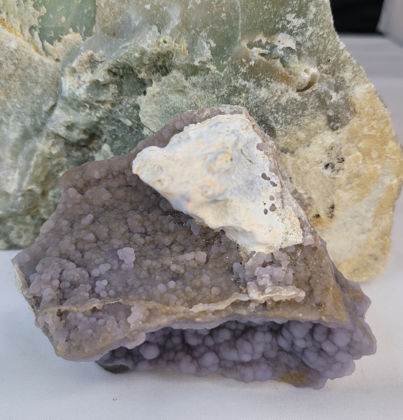 Purple Botryoidal Fluorite USA seller, Henan China, large Fluorite Crystal