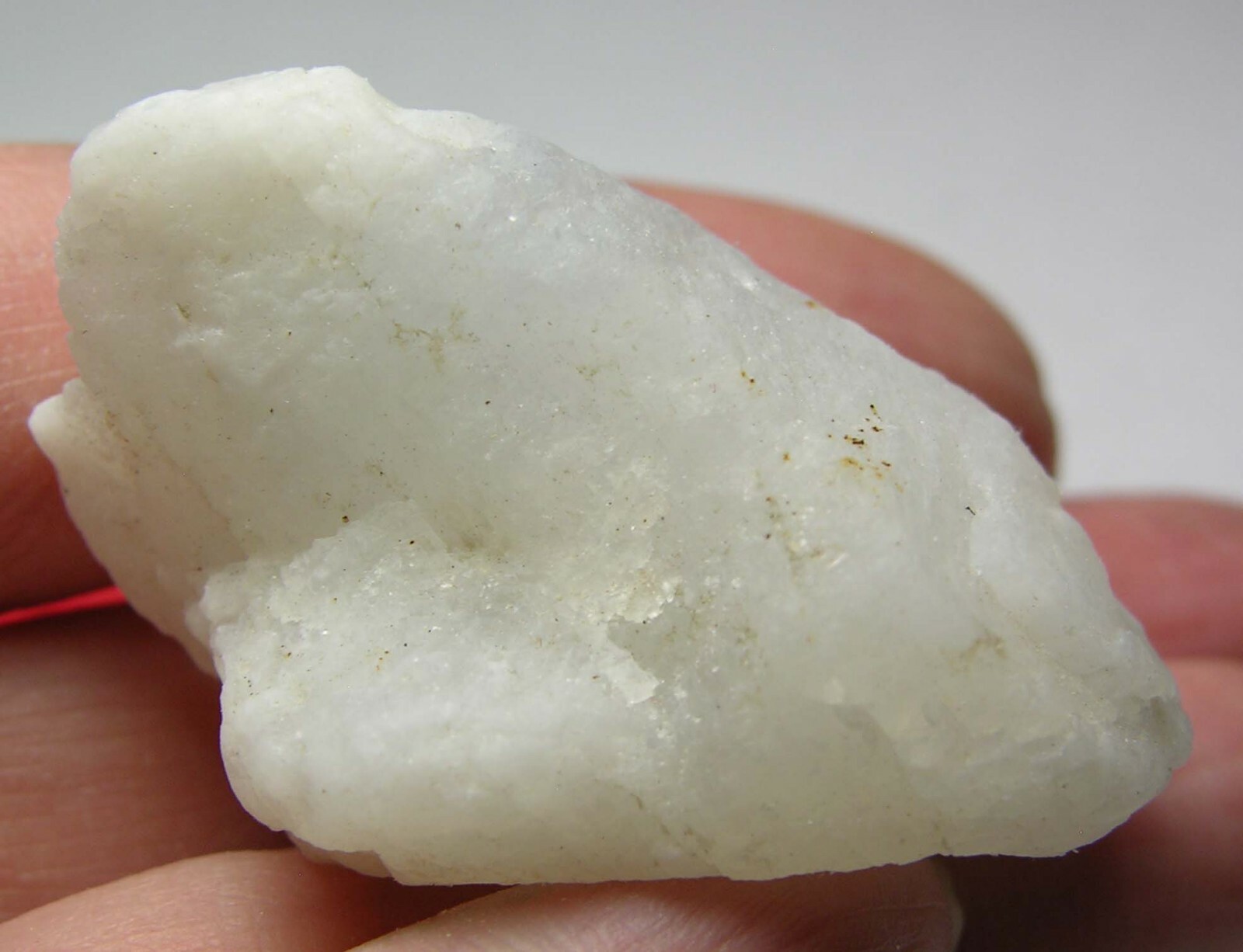 #15 Sri-Lanka 167.75ct 100% Natural Rough White MoonStone Specimen 33.55g 46mm