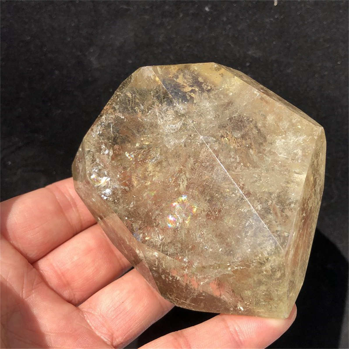 40g Natural Smoky Citrine Mineral Quartz Crystal Mineral Reiki healing