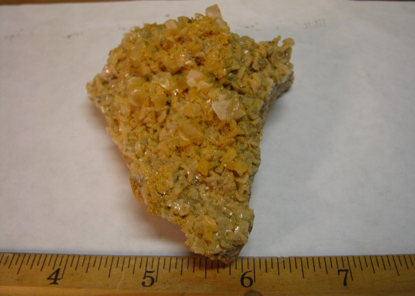 1/2lb 4x3x2inchs CALCITE CRYSTALS ON DOLOMITE WAYNE CO. MISSOURI USA #296