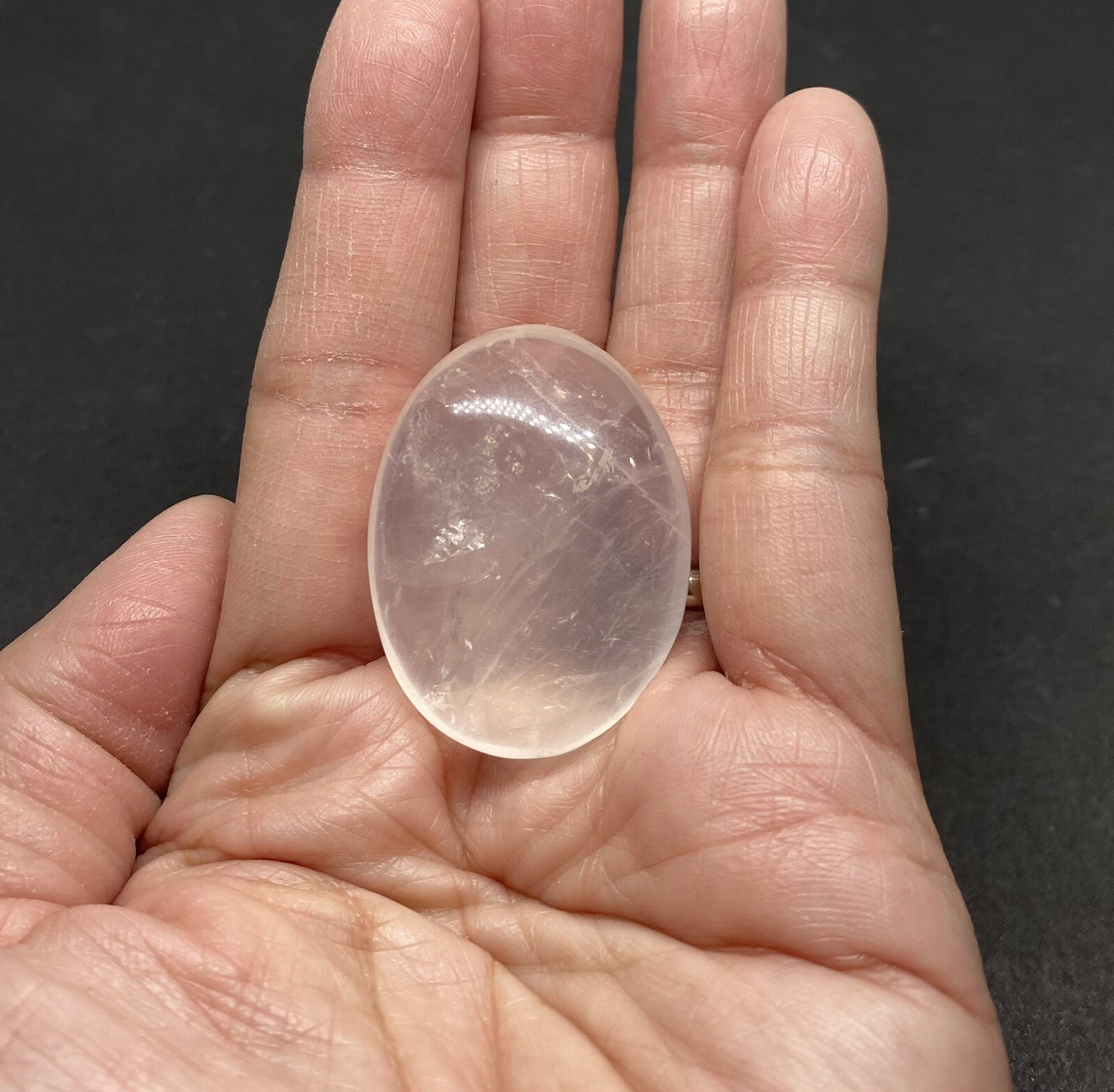 Girasol Genuine Quartz Stone from Madagascar 25g over 1 1/2in
