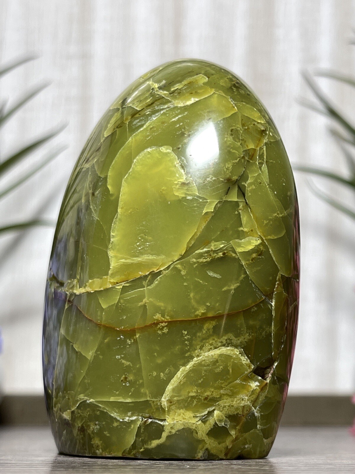 GREEN OPAL FREEFORM – Mineral Chakra Reiki Crystal Witch Energy Meditation Tower
