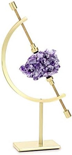 JUXYES Metal Caliper Display Stand Sphere Holder for Crystal Ball Rock | Hold…