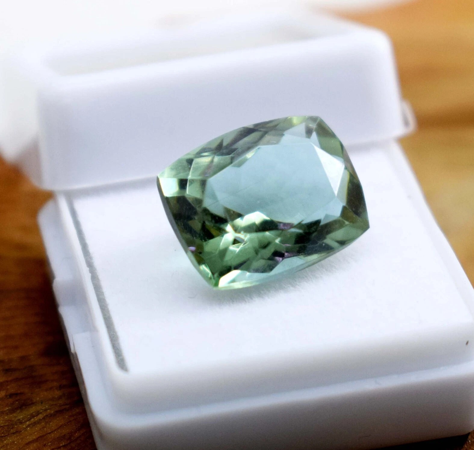 12.25 Ct Certified Natural Color Changing Alexandrite Cushion Cut Loose Gemstone