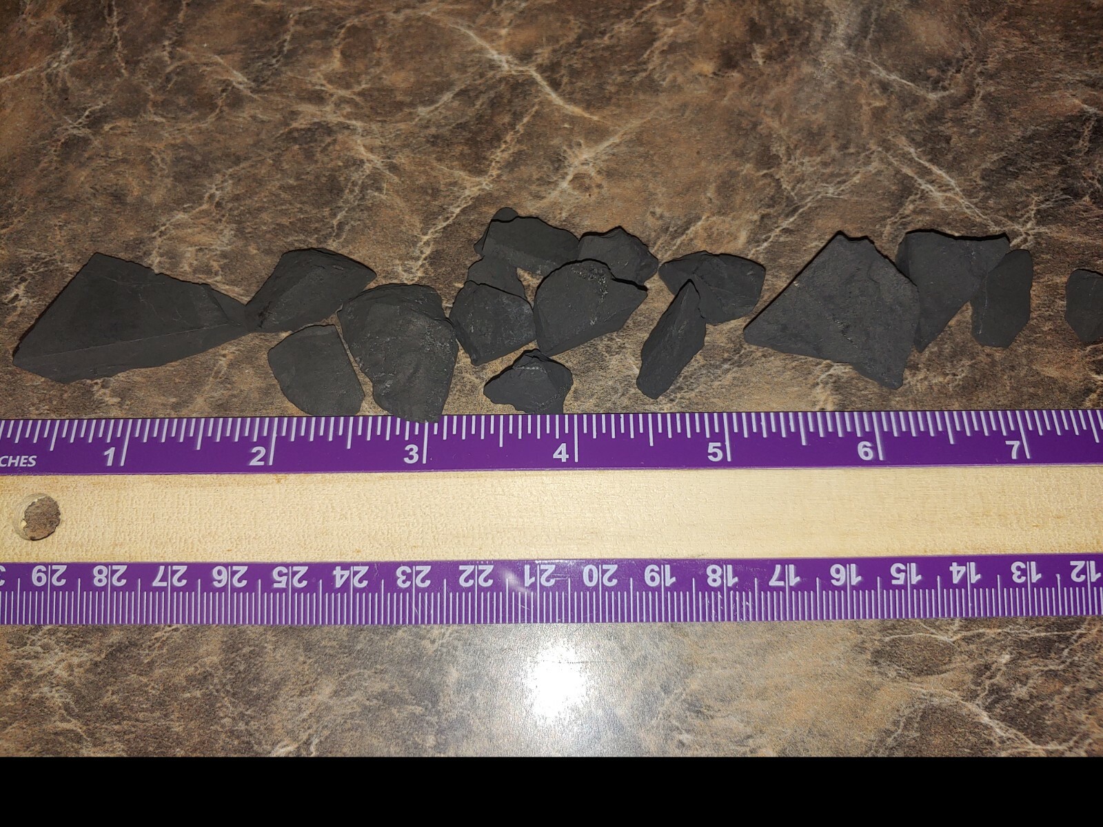 1/2 Pound of SHUNGITE Rough Stones from Russia – Crystal Healing, Reiki