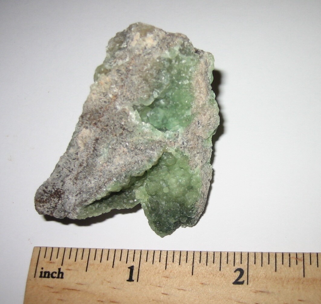 1.9″ BEAUTIFUL NATURAL ROUGH GREEN SMITHSONITE CRYSTAL CLUSTER AZ USA ~ 60.8g *1
