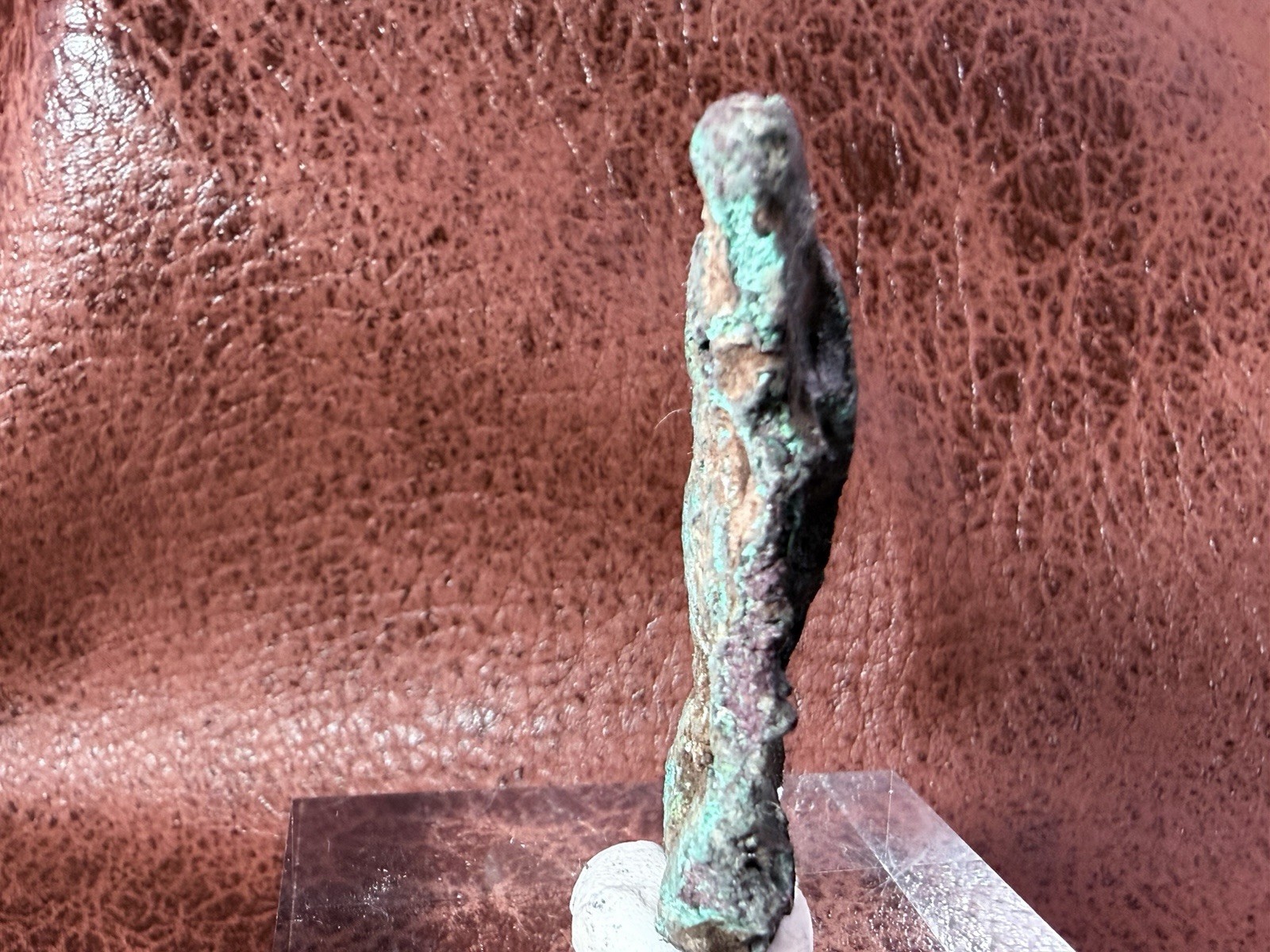 Natural Oxidized Green Glacial Float Copper with Buffed Finish, Michigan 30 g