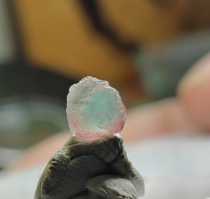 Paraiba Copper Bearing Tourmaline BLUE PINK 💙 Batalha MINE Brazil FACET GRADE