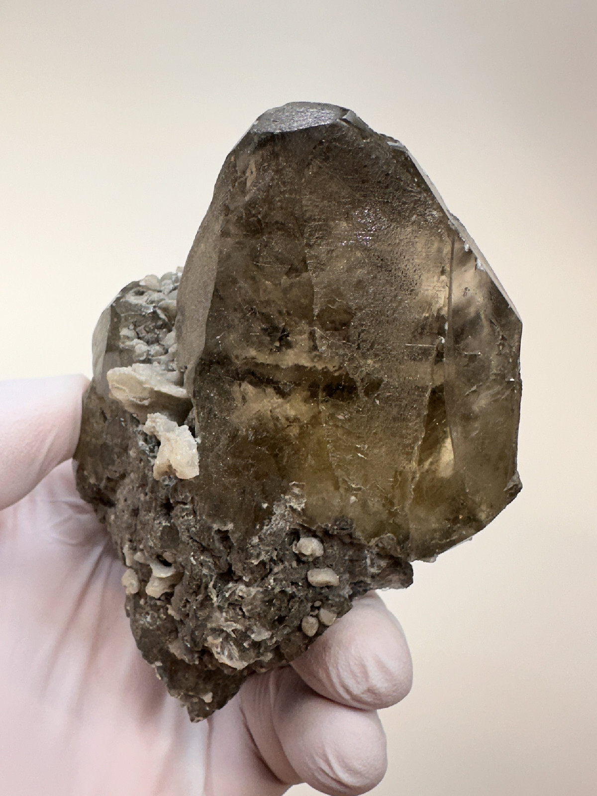 Large World Class CLEAR BARITE Crystal Specimen__Linwood Mine, Iowa