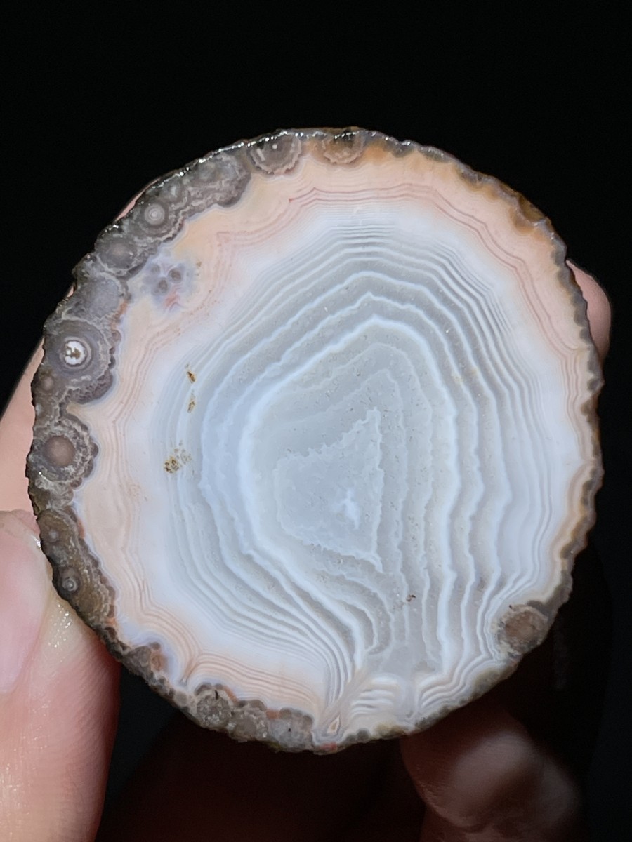 1 Pair Rough Unpolished China Agate Nodule Xuanhua crystal 165g 115