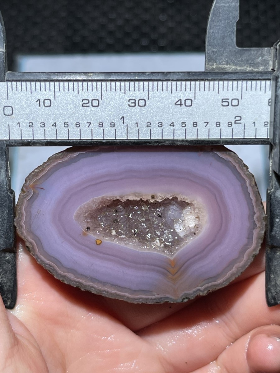 Rough Unpolished pink China Agate Achat Nodule Specimen Xuanhua Hebei 104g 75