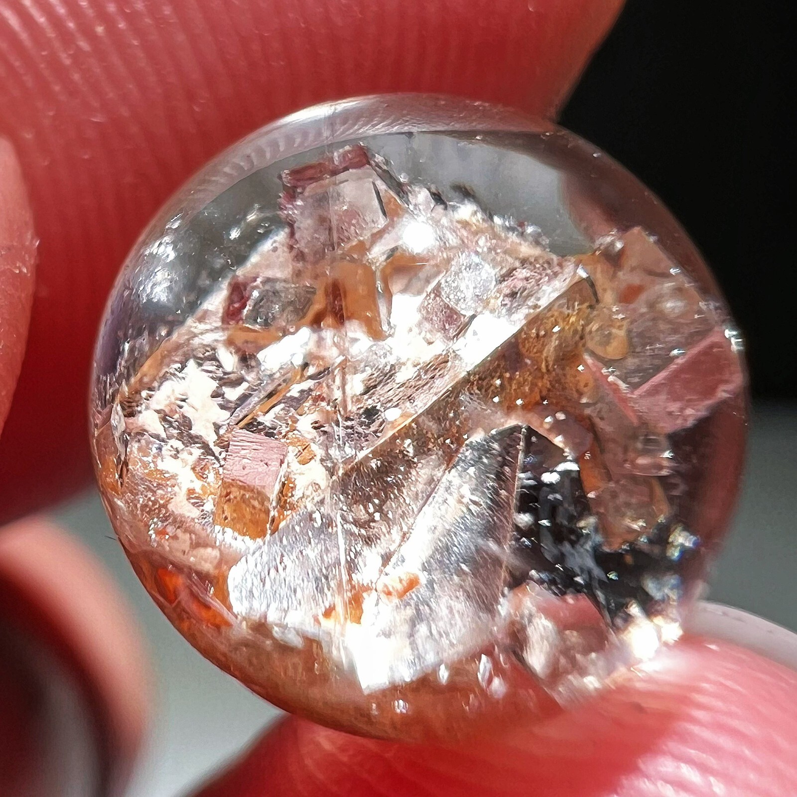 6ct Natural Beautiful Stone in the stone Crystal Polished Specimen