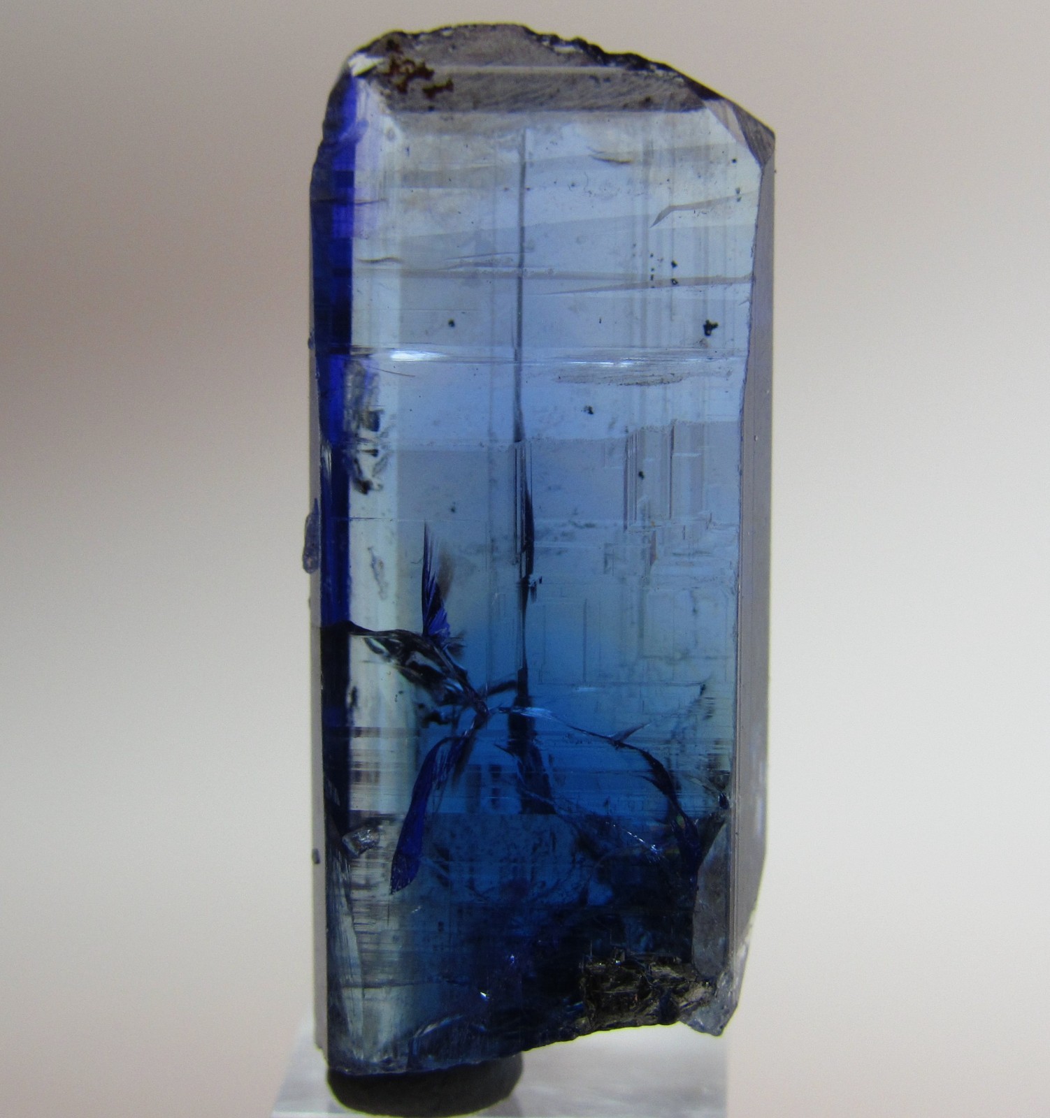 REMARKABLE CLARITY UNHEATED GEM TANZANITE CRYSTAL!!! TANZANIA