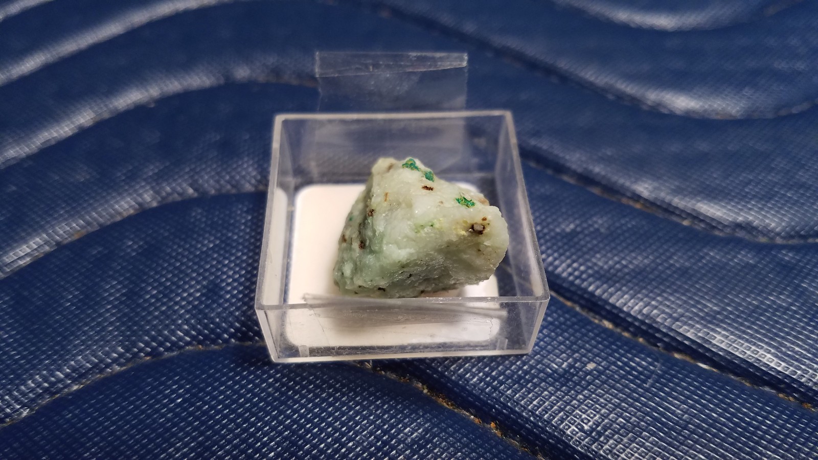 SiG: Blue-Green Greenish-Blue Claraite Crystals on Matrix from Austria