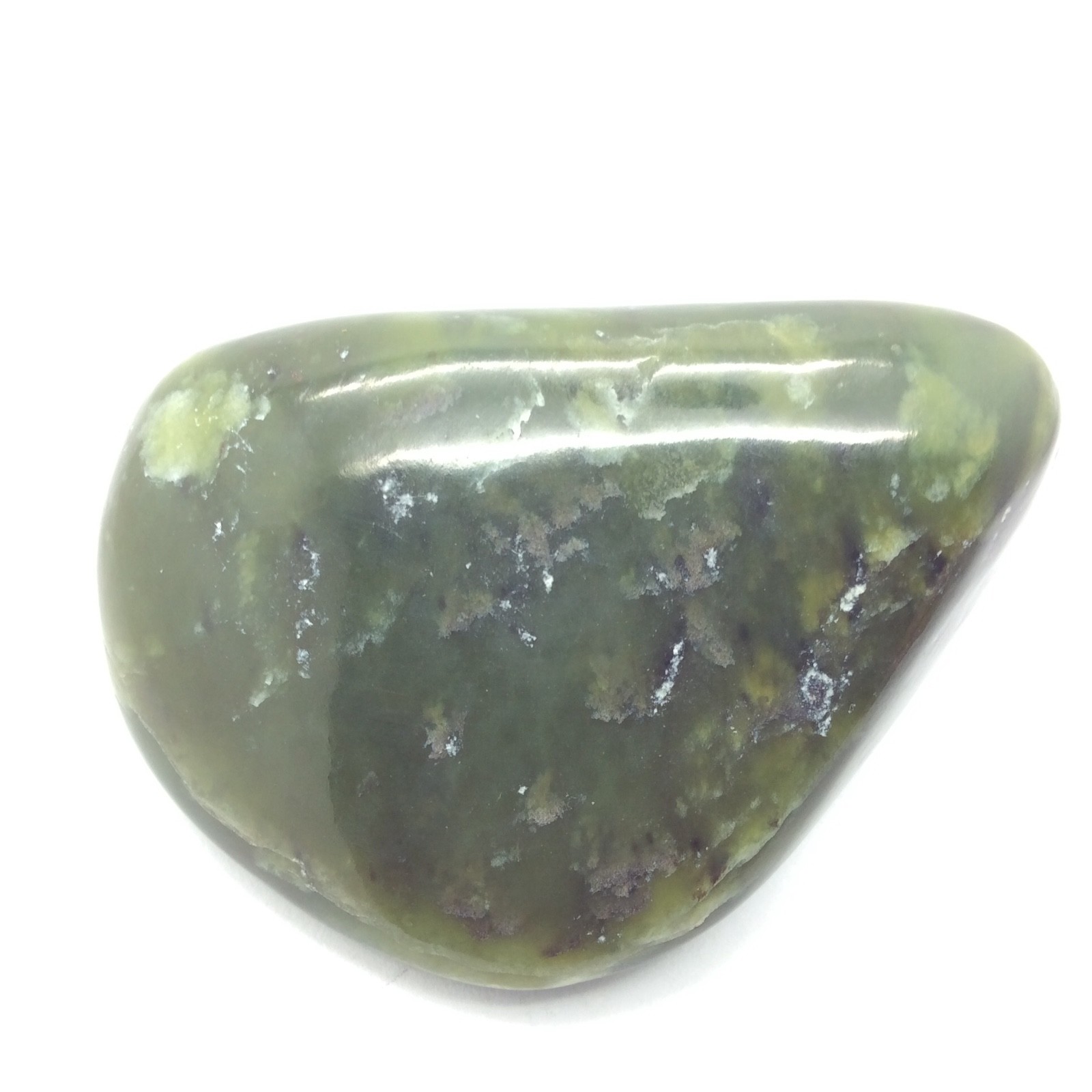 Siberian Jade Pebble Green Nephrite Jade Stone Sayan Mountains Siberia #9