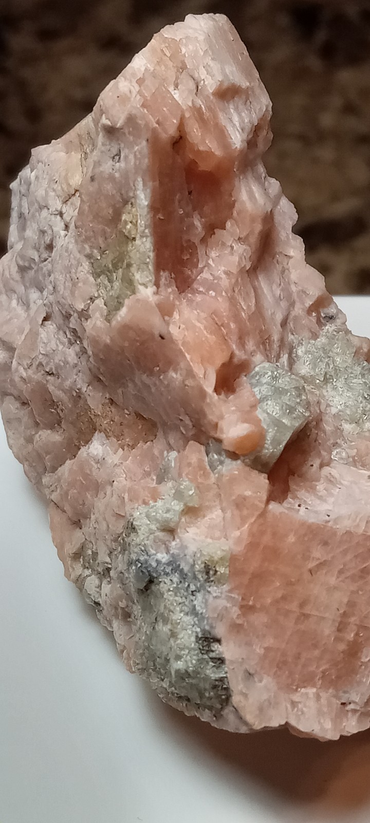 Apatite, Microcline crystal specimen from Ontario, Canada