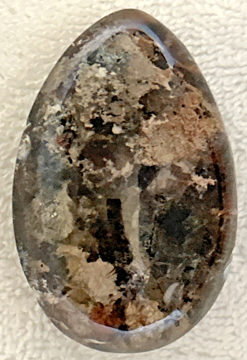 Natural Garden Quartz Crystal Gem Egg, Colorful Inclusions & Rainbow Flash 2.5″
