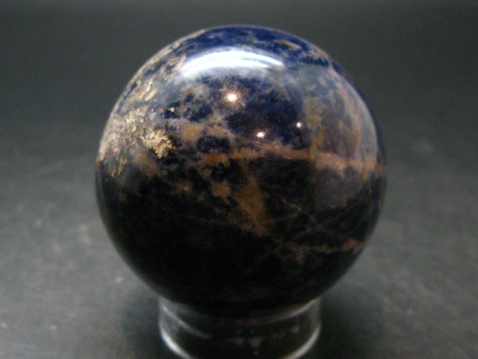 Large Sodalite Sphere From Canada – 2.0″