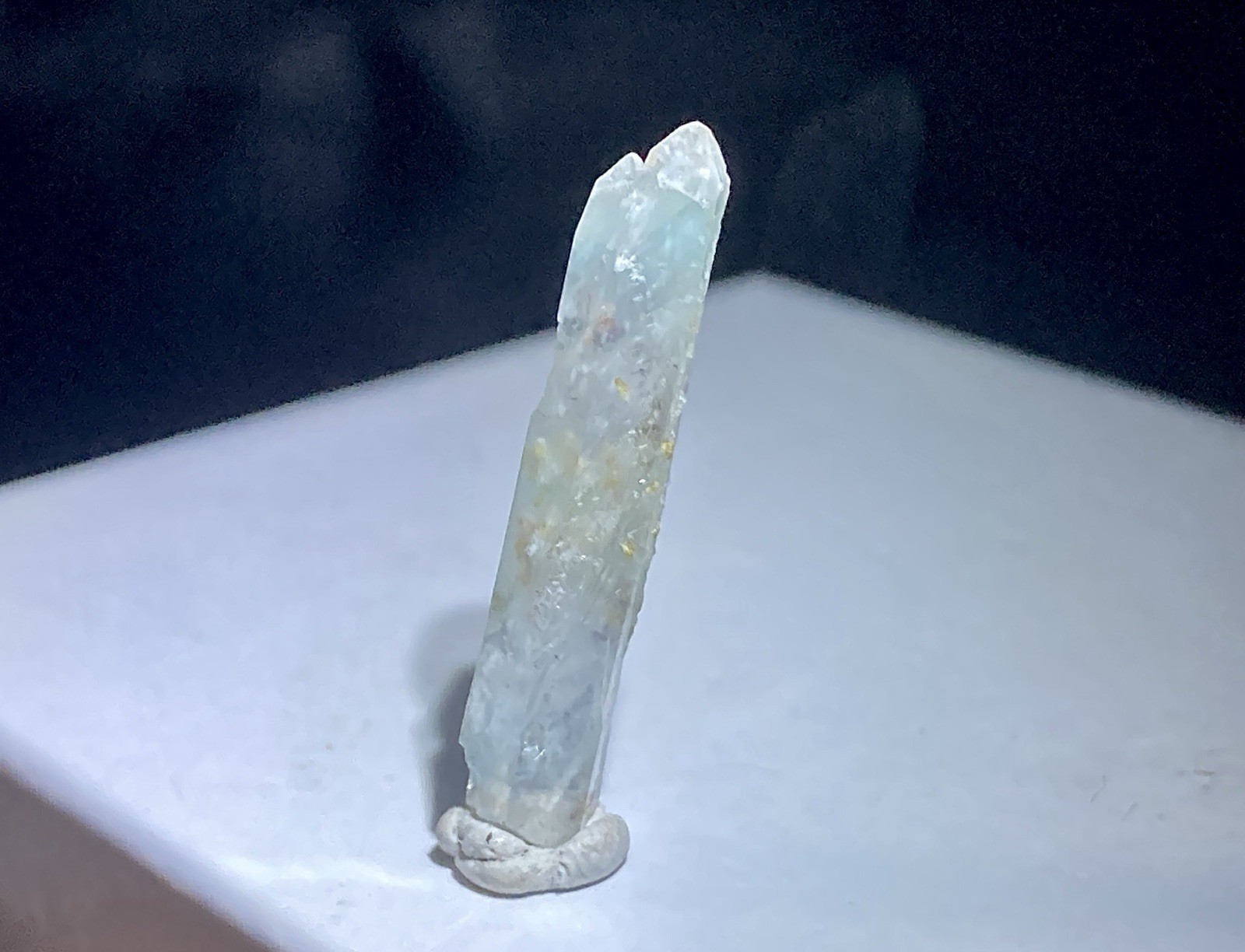 Ajoite Inclusions in Quartz Messina, South Africa