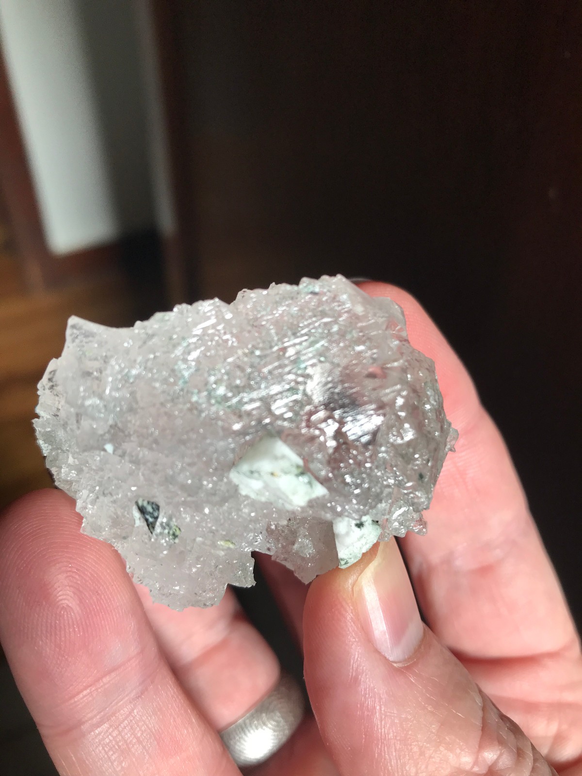 Quartz, skeletal “iceberg”, floater crystal, Auernig, Mallnitz, Austria