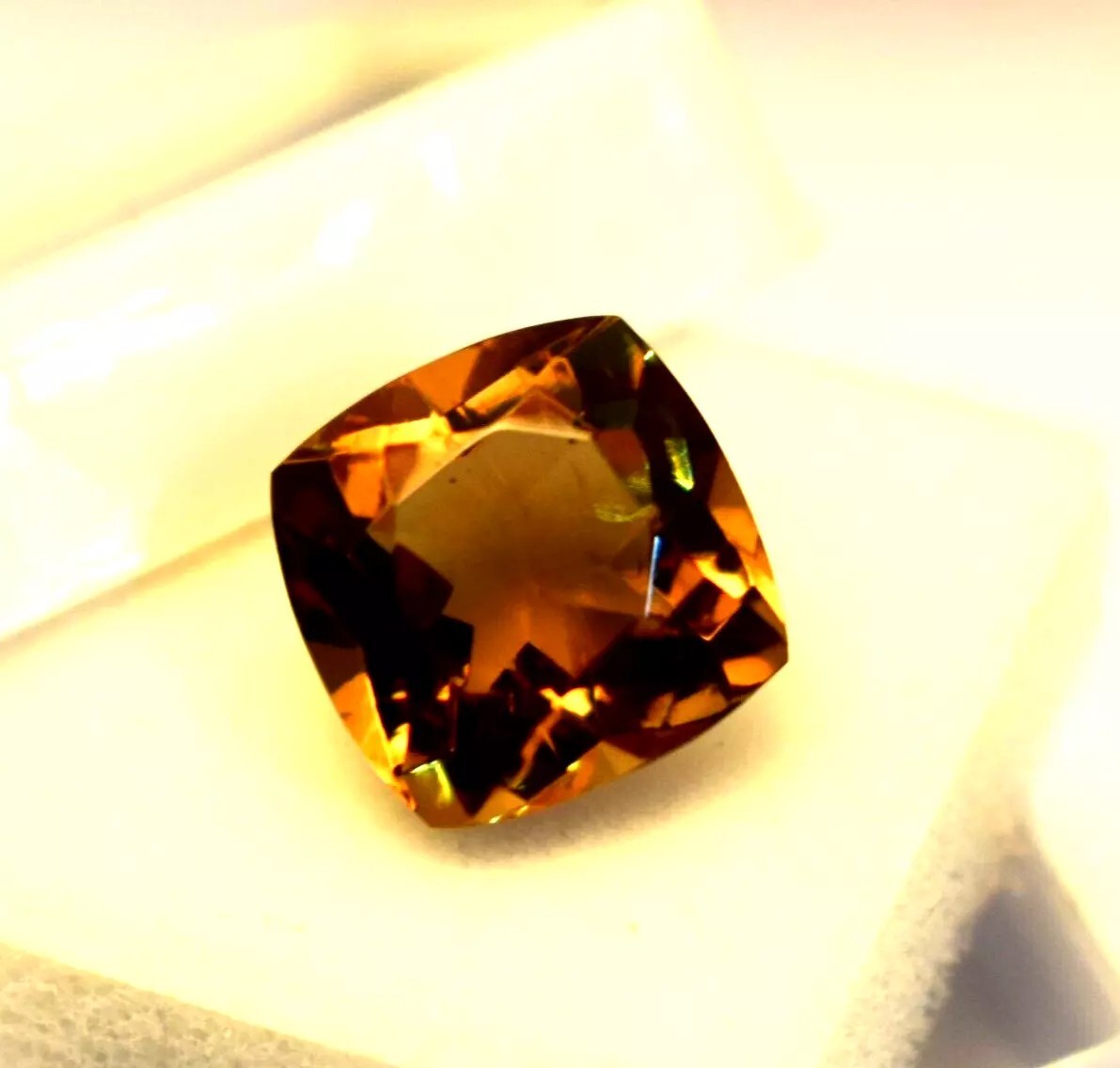AAA+ Gemstone Cushion Cut Certified Color Changing Natural Alexandrite 8 Ct