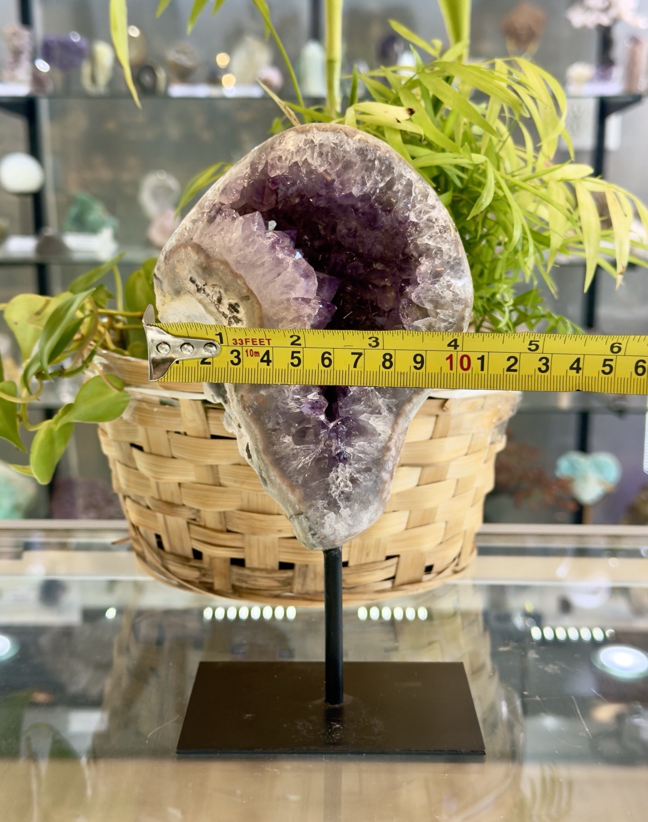 Amethyst On Stand
