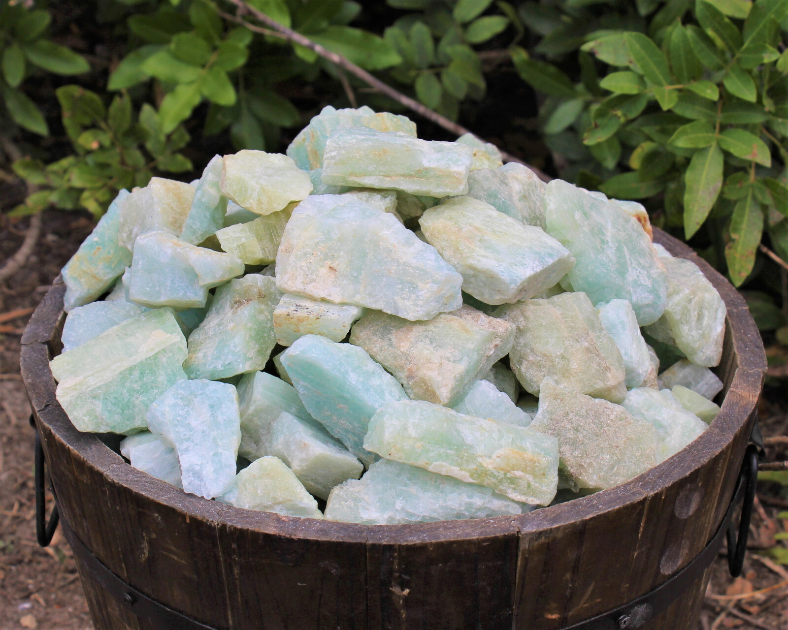 LARGE Rough Aquamarine Natural Chunk, 2″ – 3″ (Raw Aquamarine, JUMBO)
