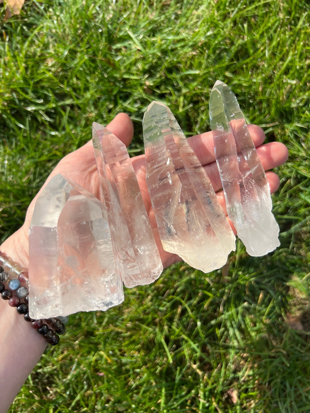 Lemurian “Seed” Quartz Crystal Point, Lemurian Quartz from Minas Gerais, Brazil
