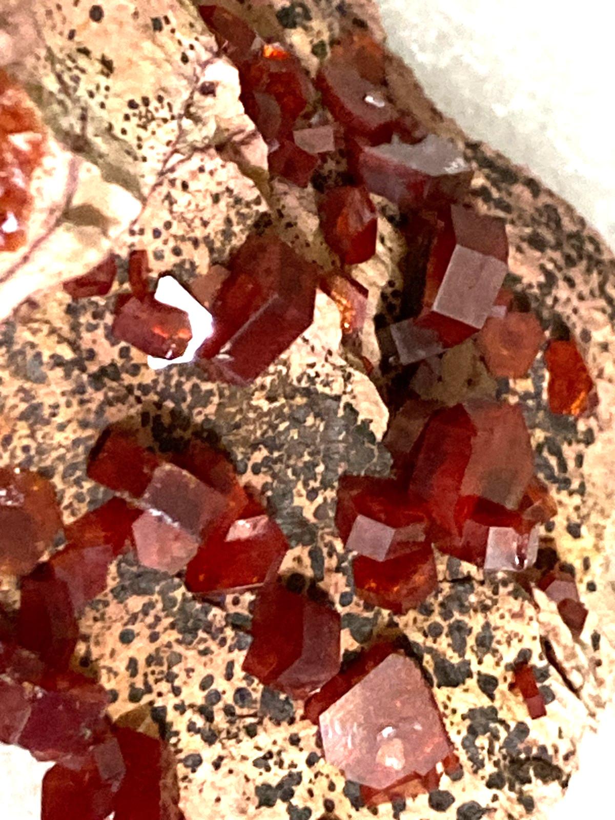 Africa Minerals- Selenite Rose, Celestite, Vanadinite