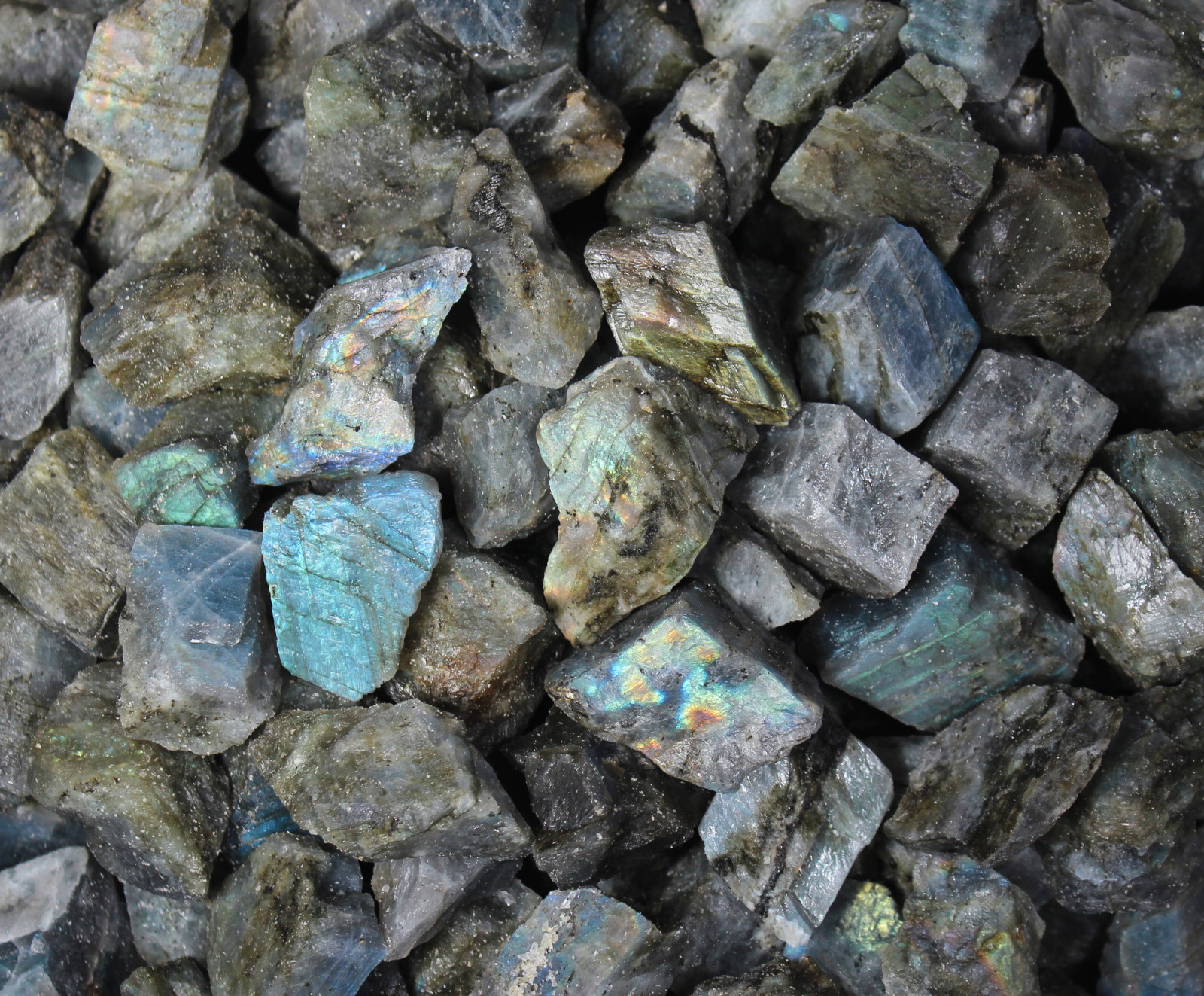Labradorite “A” Grade – Rough Rocks for Tumbling – Bulk Wholesale Options