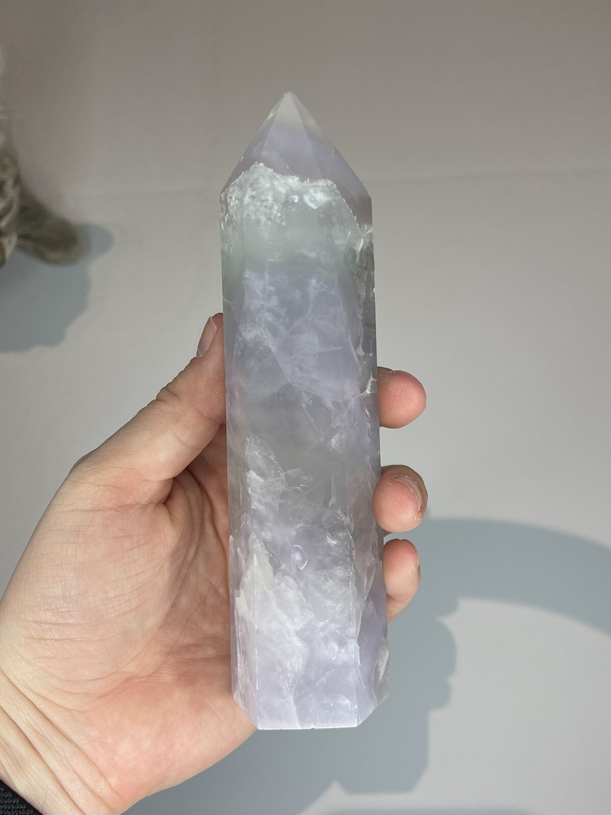 6in Purple Flourite Tower