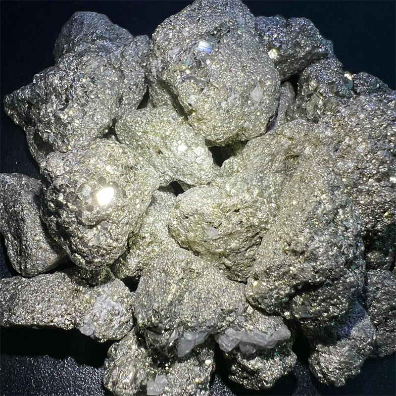 Iron c Rough (3 Pcs) Raw Fools Gold Nugget Crystal Druzy Natural Gemstones