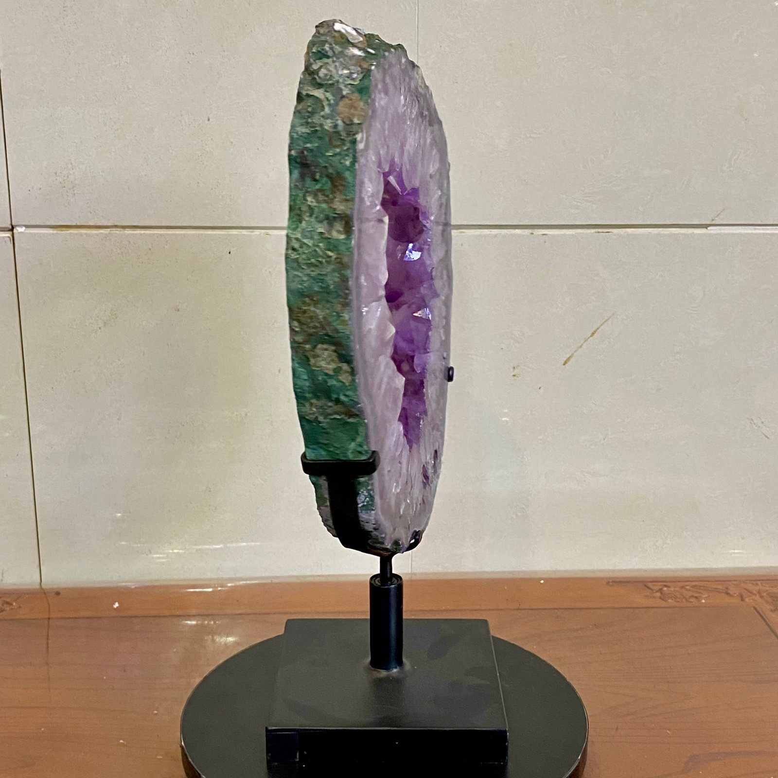 9.36LB Natural amethyst cave flake quartz crystal mineral specimen