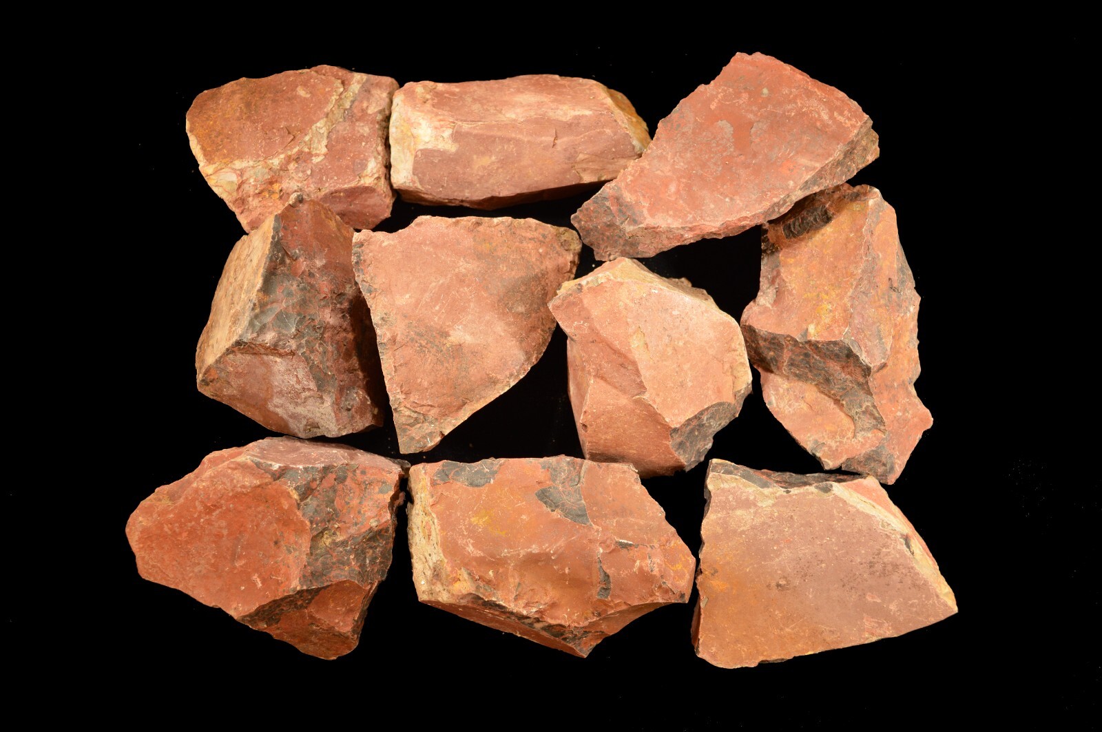 Spiderman Jasper 3 1/2″ 13-16 Oz Lapidary Cabbing Rough Rock Mineral Raw Stone
