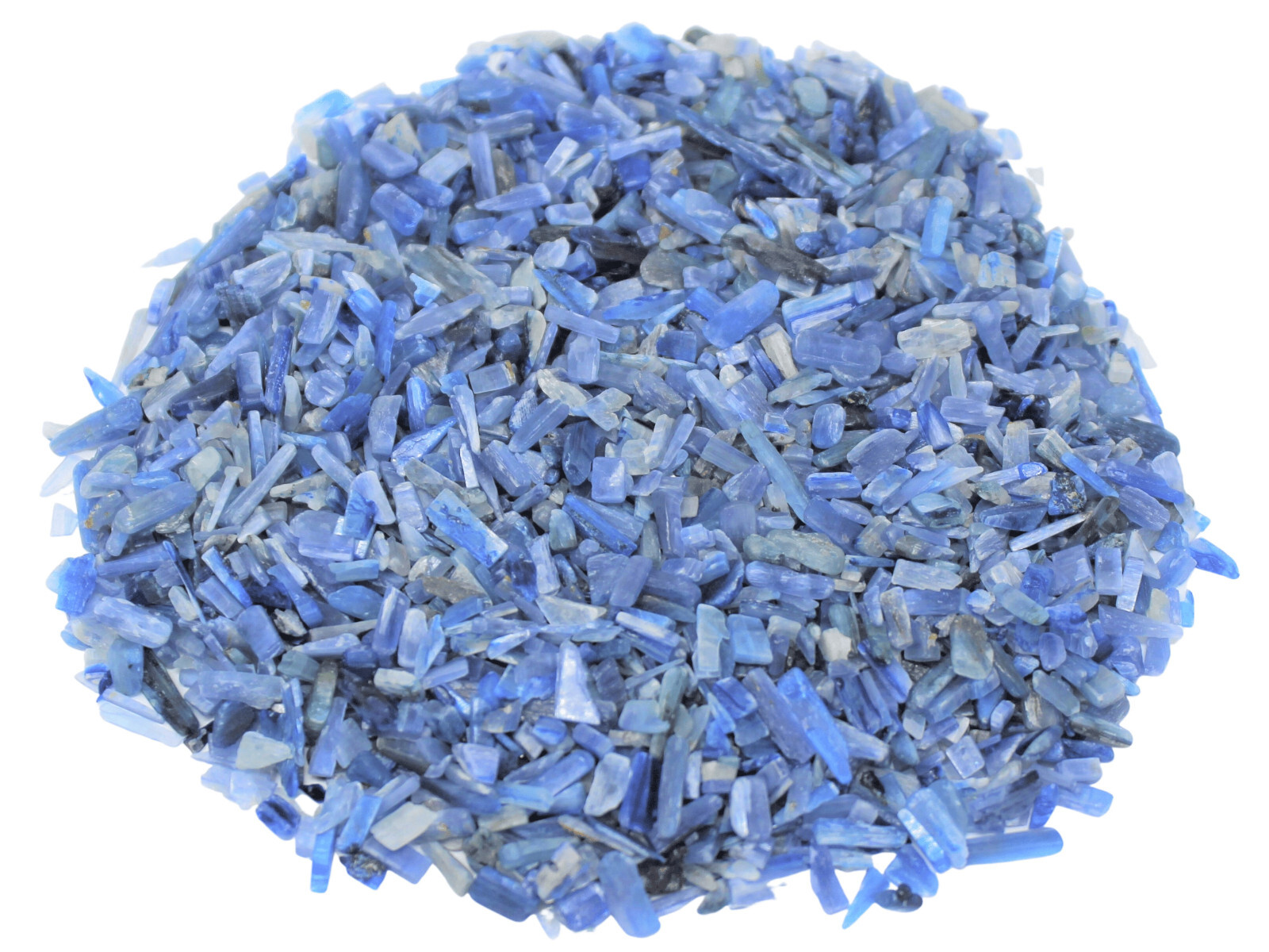 Blue Kyanite Semi Tumbled Gemstone Mini Chips 4-8 mm, ‘AAA’ Grade Wholesale Lots