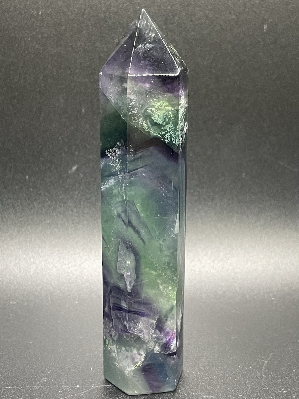 Rainbow Fluorite Tower 190g