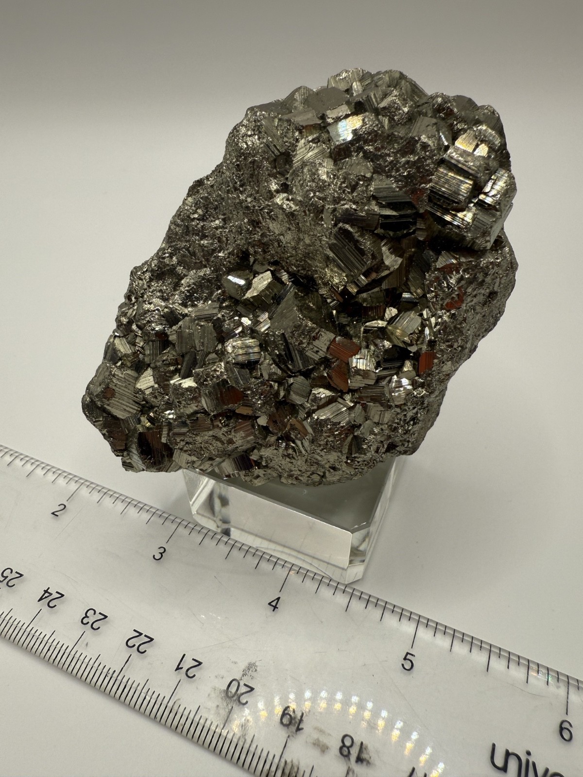PERUVIAN PYRITE 388 g 2.5X3X1 INCH DIMENSIOIN G 126