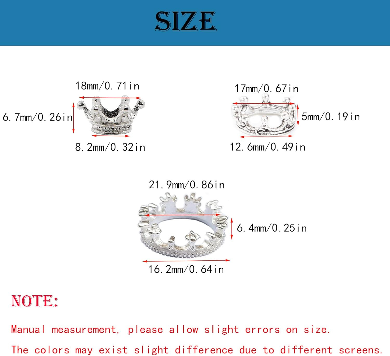 30Pcs Metal Crystal Sphere Display Stand, Mini Crystal Ball Stand for Sphere, Cr
