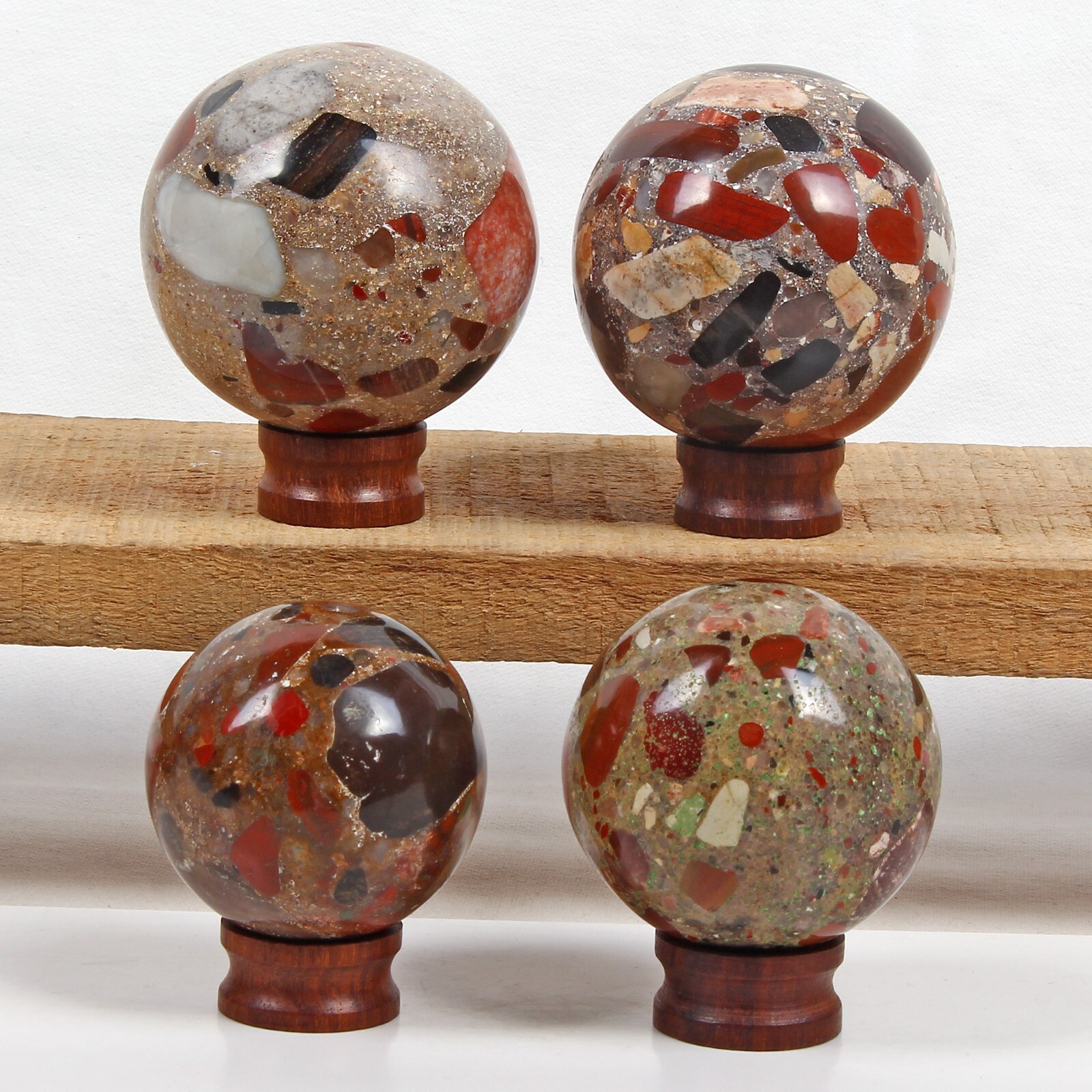 7 Kilo Natural Multi Gemstones Crystal Healing Ball /Sphere Wholesale Lot~ 24 Pc