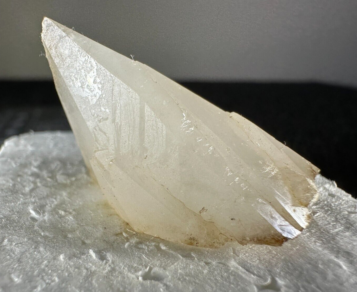 ➤ 1-1/2″ WHITE DOGTOOTH CALCITE Pleasant Ridge Rensselaer Indiana VIDEO➤435