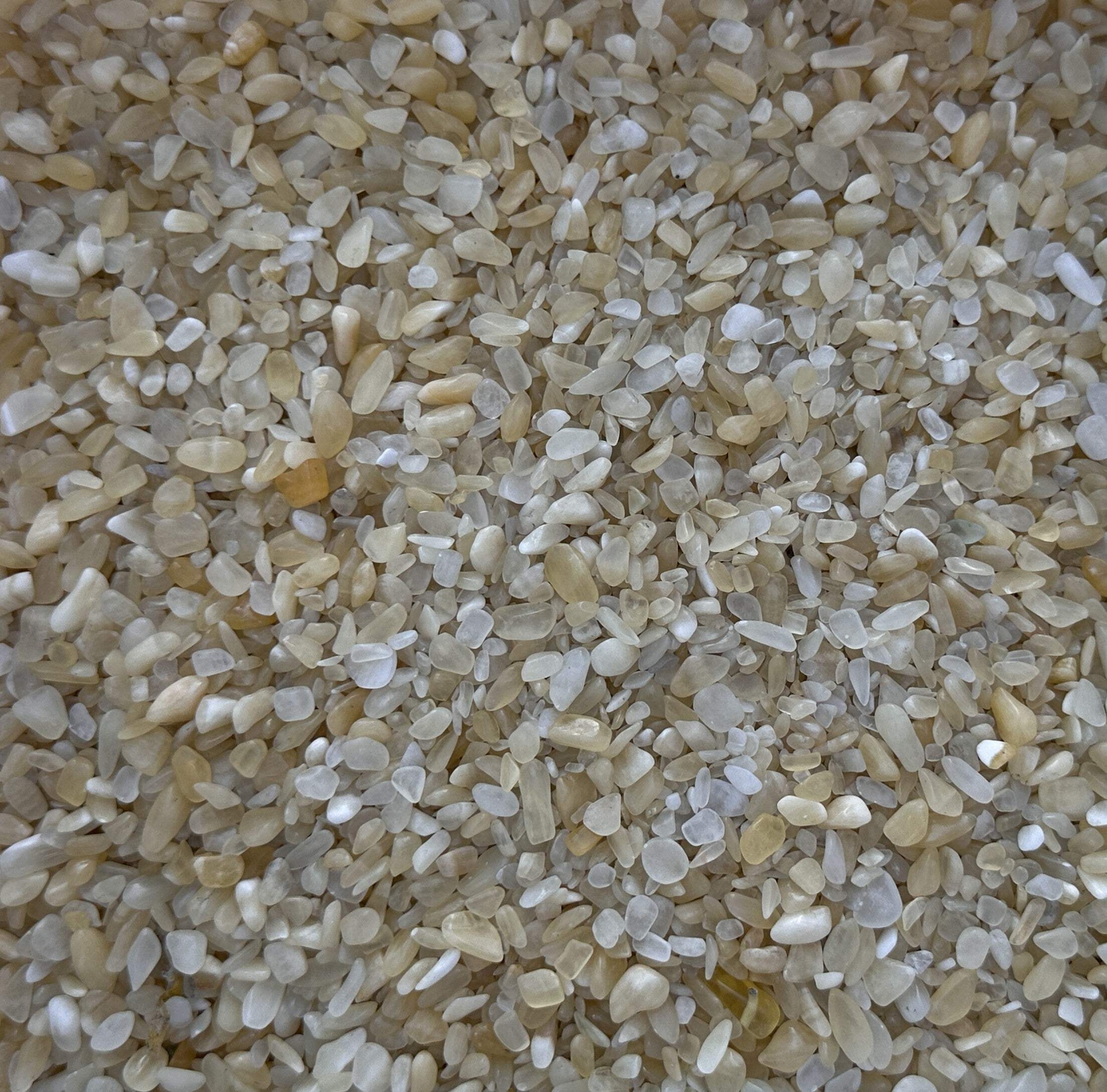 Yellow Calcite Semi Tumbled Gemstone Mini Chips 3-9 mm, Wholesale Bulk Lot