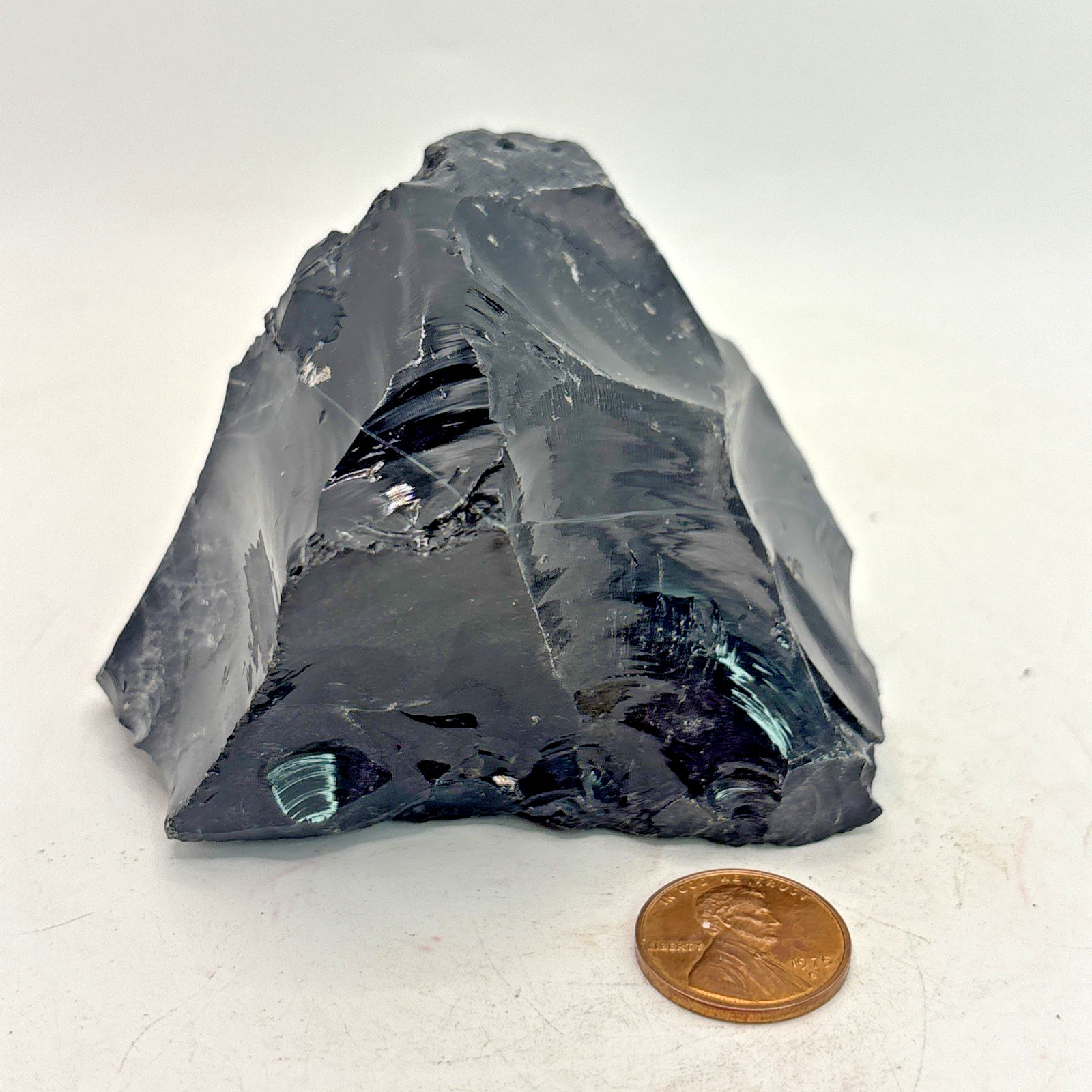 Beautiful Spider Web Obsidian Specimen 265 Grams
