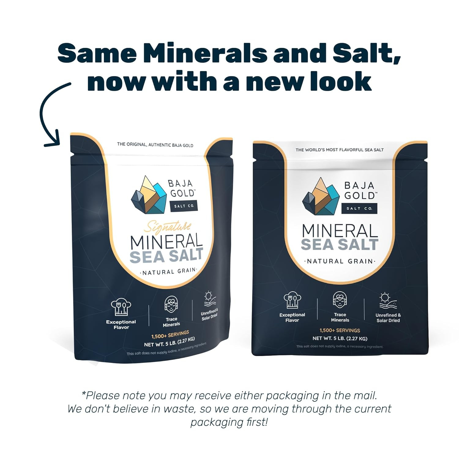 Signature Mineral Sea Salt – Recommended by Gary Brecka – Organic Natural Grain