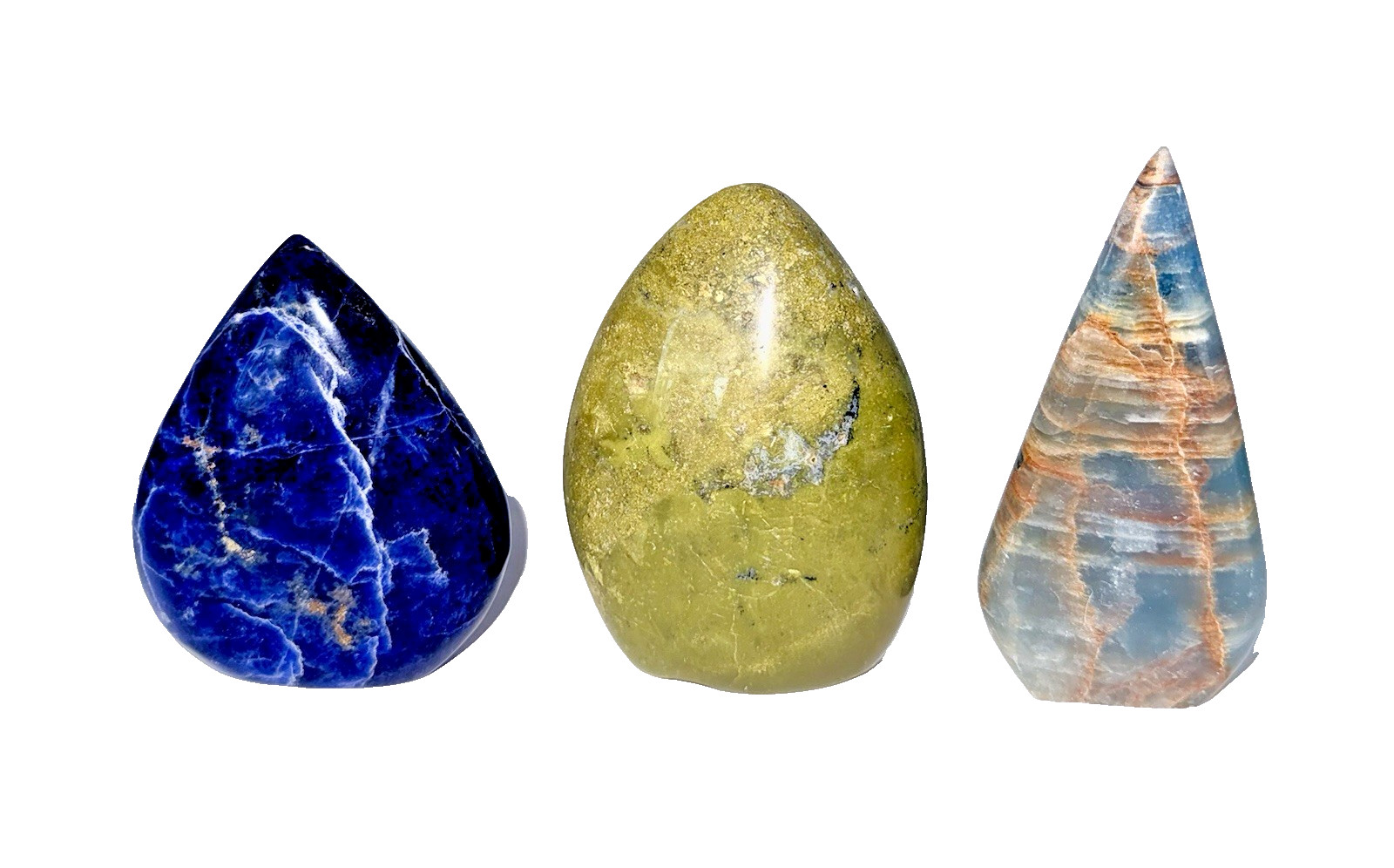 3 Lb Lot Of 9 Crystal Teardrops Mixed Materials