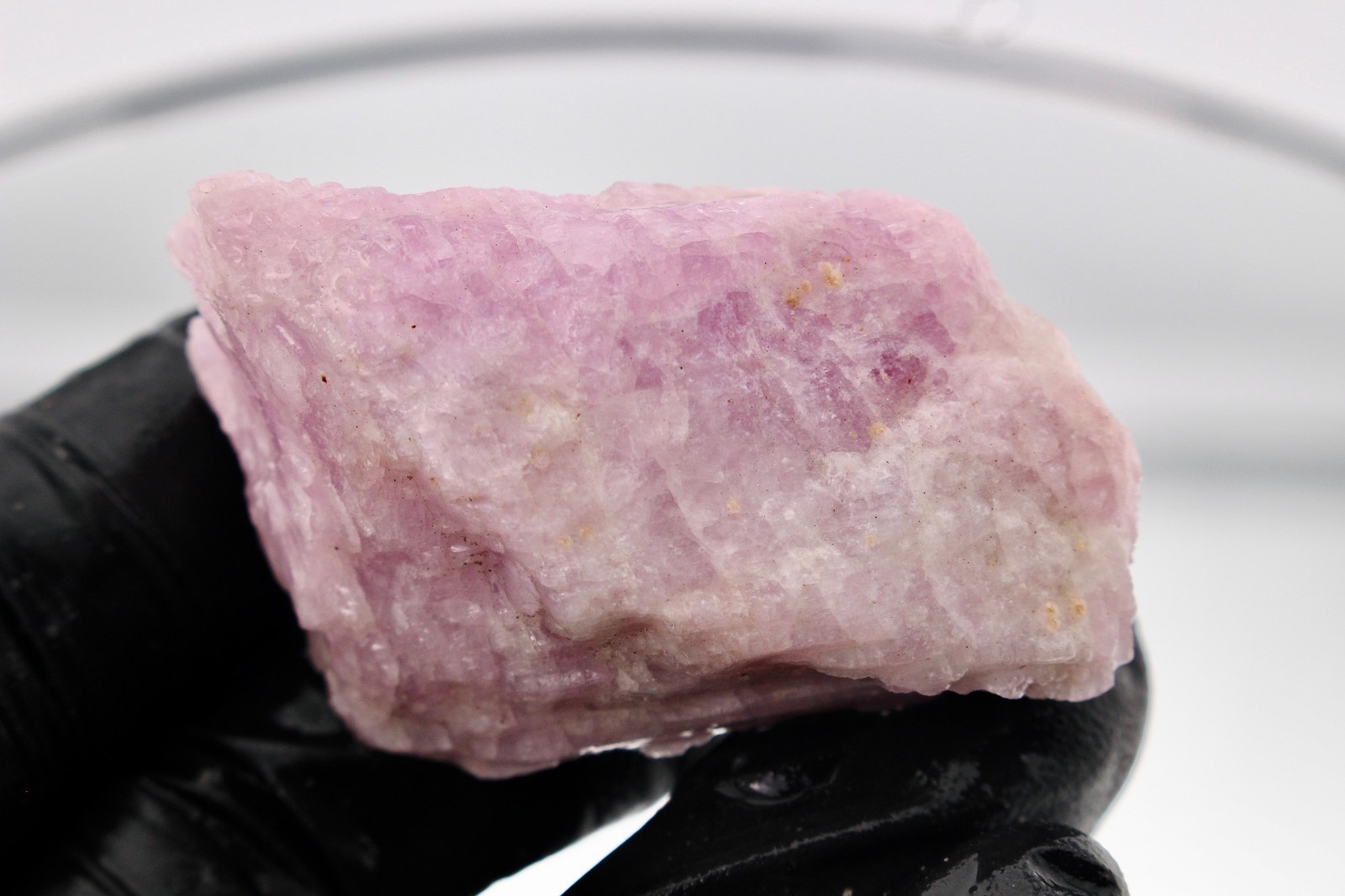 1.7oz UV ACTIVE Kunzite Nigeria Purple Lilac Raw Natural Rough Crystal Mineral
