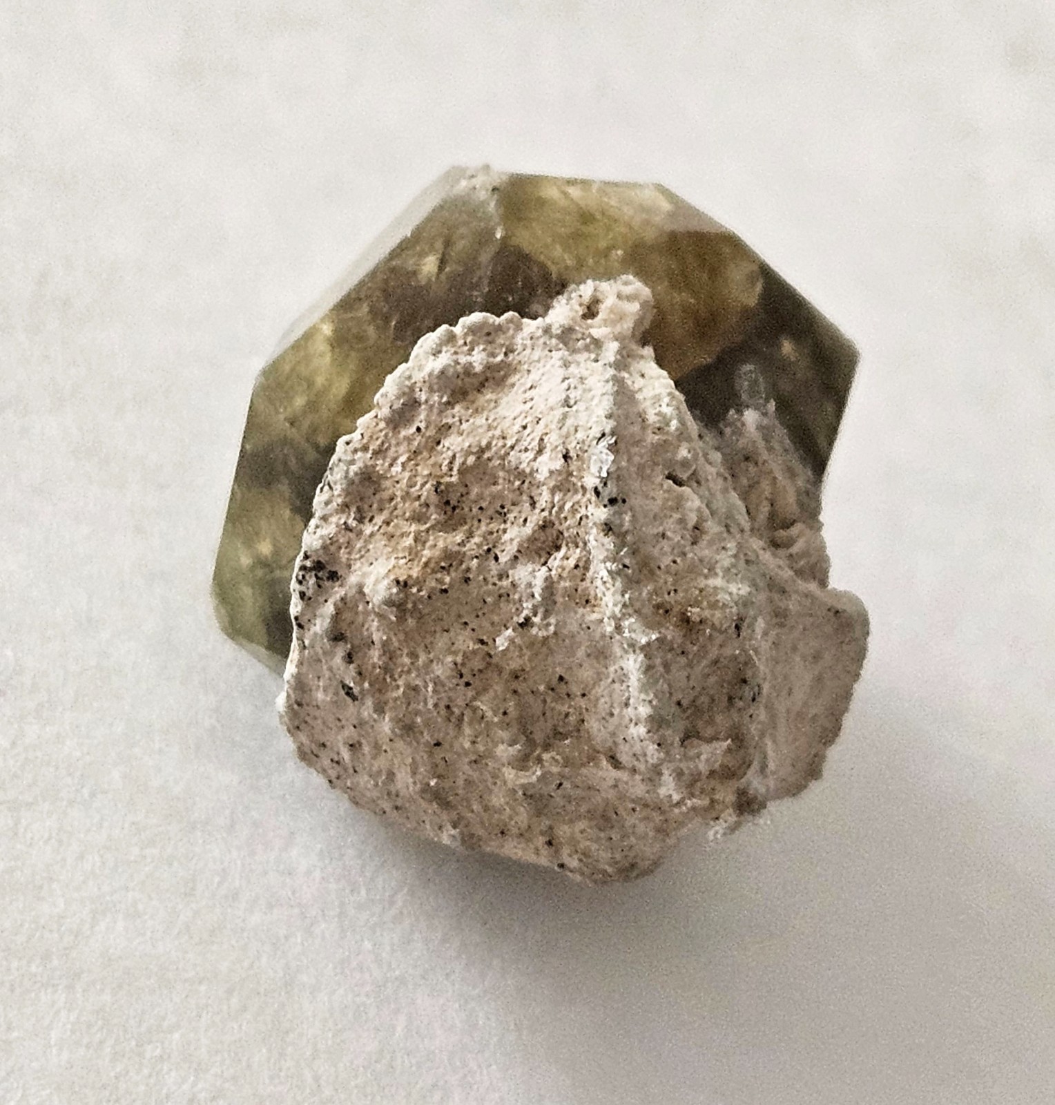 Glassy Green Grossular Garnet on Matrix – Vilyui, Siberia, Russia